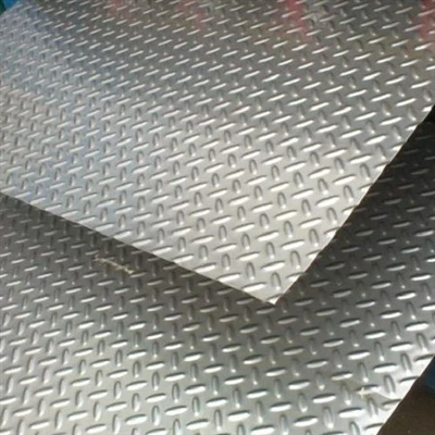 What is the general size of patterned steel plates?